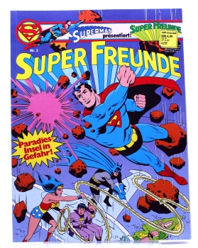 Superman präsentiert: Super Freunde Comic Album Nr. 3: Paradies-Insel in Gefahr! von Ehapa